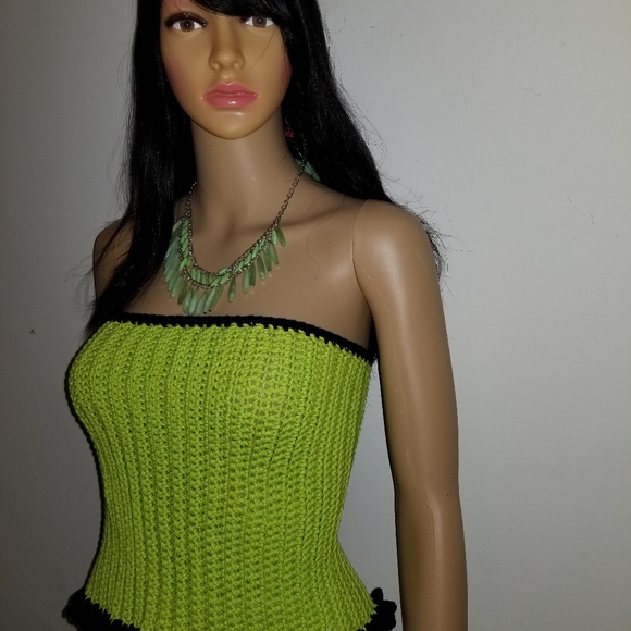 Crochet corset top - Picture 2 of 9
